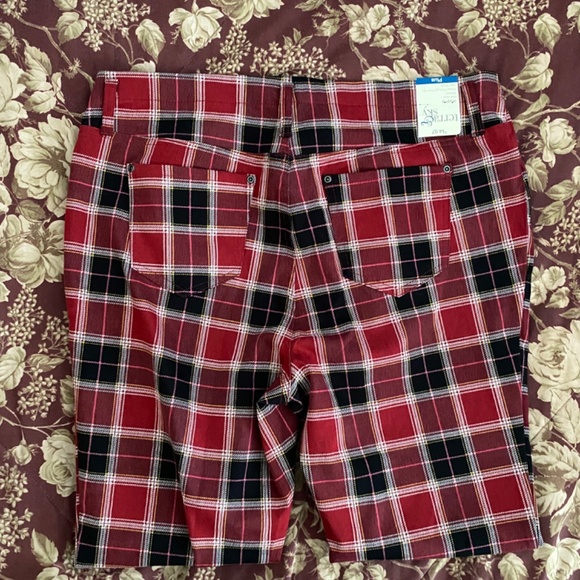 Terra & Sky plaid jegging 1x (16w-18w) - Picture 3 of 5